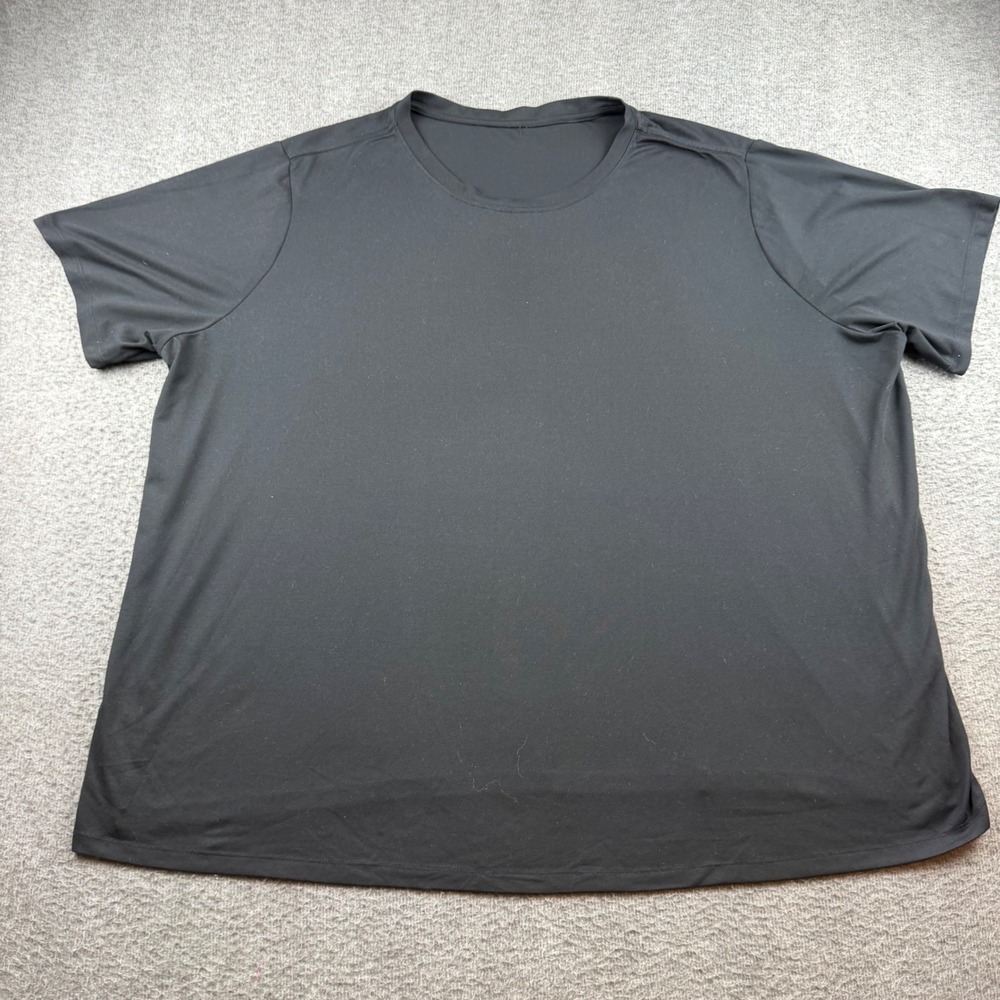 Fabletics Activewear Tee Men's 2XL Black SS2251297-0001-17085 Short Sleeve Shirt